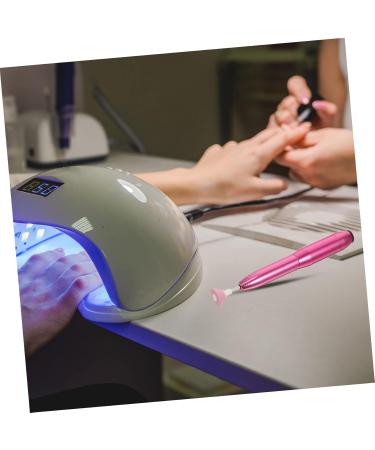 Beatifufu 1set Nail Polisher Manicure Grinder Manicure Kit Nail Drill Bit Gel Nailpolish Professional Pedicure Kit Nail Bits Gel Nail Kit Electric Nail File Electric Nail Drill Aluminum 13x2.5cm Rosy - Buy Online on GoSupps.com