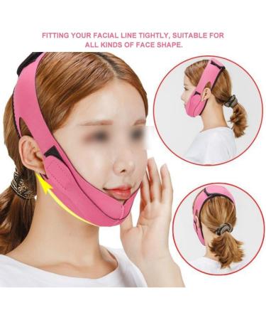 Face Slimming Mask Face Tightening Strap Double Chin Mask Bandage for Firm Face Facial Line Lifting Mask for Create Jawline - Buy Online on GoSupps.com