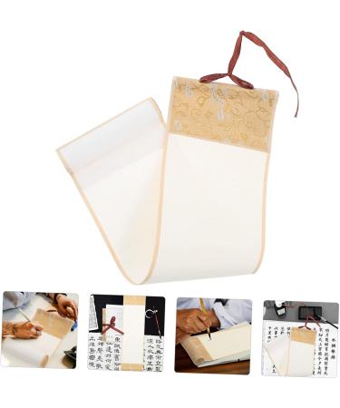 NUOBESTY Rice Paper Scroll Office Decor Wall Blank Scrolls Calligraphy Scroll Handwriting Chinese Painting Assorted Color 1 38X10X2.5CM - Buy Online on GoSupps.com