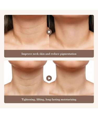 Firming Neck Cream Tightener - Crepey Skin Care for Women & Men Hexapeptide Collagen and Advanced Retinol Moisturizing Formula Day & Night Neck Firming Cream Roller (2) - Buy Online on GoSupps.com