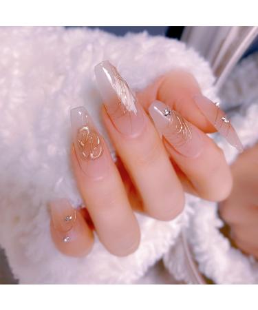 1Box Semi-Solid Nail Gel Polish Pulling Silk Aurora UV Gel Luminous Lacquer Varnish Micro Carving Art Manicure Glitter Powder - (Color: Clear) - Buy Online on GoSupps.com