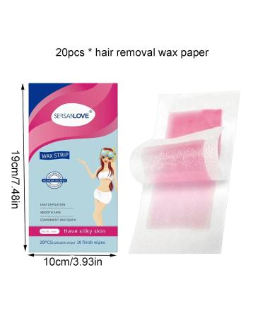 Buy Bitong Red Body Wax Strips - Gentle Hair Removal for Legs Arms & Armpits - All-Purpose Waxing Solution - Buy Online on GoSupps.com