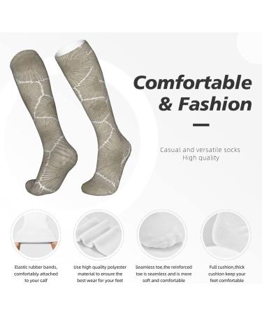 Petoskey Stone Compression Socks for Men & Women - 15-20 mmHg Support for Running & Cycling - International Shipping - Buy Online on GoSupps.com
