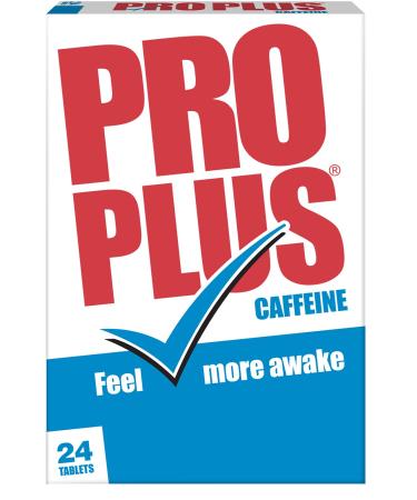 Pro Plus 24 tablets - Caffeine tablets - Sugar Free 24 Count (Pack of 1)