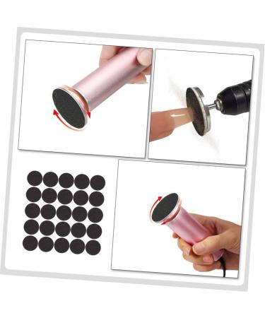 Beavorty 5pcs 1 Manicure Dead Pedicure Electric Pads Exfoliating Removers Grinding Bag Calluses Slices Skin 2x2cmx5pcs Blackx5pcs - Buy Online on GoSupps.com