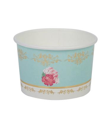 Neviti Eternal Rose Tubs Turquoise Pack of 8