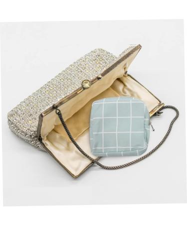 Menstrual Pad Storage Bag Set Travel Makeup Organizer for Purse Snap Period Pouch for Girls - Buy Online on GoSupps.com