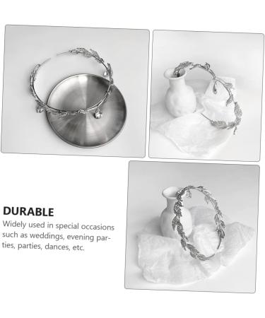 MAGICLULU 1pc Crystal Leaf Headband Wedding Headband Bride Hair Crown Bride Headdress Crystal Pendant Headband Retro Leaf Headband Leaf Hair Crown Wedding Bride Headpieces Bridal Headband - Buy Online on GoSupps.com