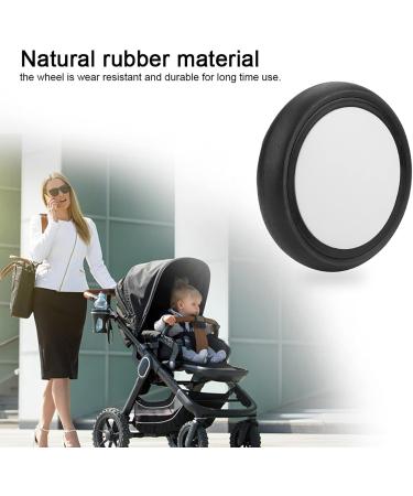 Shanrya Stroller Wheel Accessories - 360 Rotation Rear Wheels for Yoya & Kiddopotamus (ONE Pair 12) - Buy Online on GoSupps.com