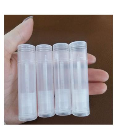 JZK 50 Pack Clear Plastic Lip Balm Containers - Empty Tubes for DIY Lip Balm & Handmade Projects - Buy Online on GoSupps.com