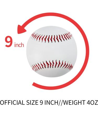 GKK Leather Baseball 12-Pack - Official League Competition Baseballs for Youth/Adult Practice and Training (One Dozen) - Buy Online on GoSupps.com