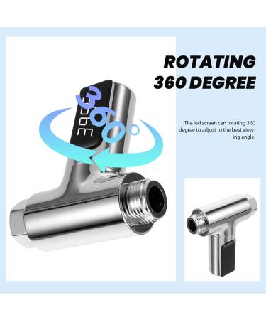 Zerodeko Digital Shower Thermometer | LED Water Temperature Display | Accurate Baby Bath Monitor | International Shipping Available - Buy Online on GoSupps.com