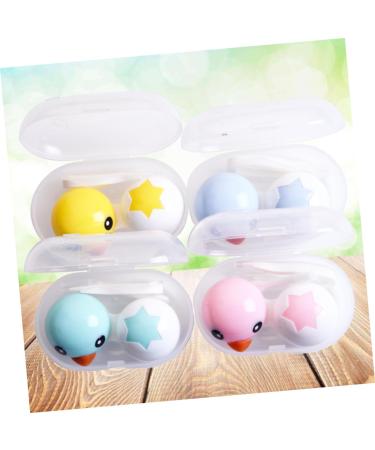 Healeved 8-PK Contact Lens Container Case - Durable Lens Holders with Duck Design for Safe Storage - Buy Online on GoSupps.com