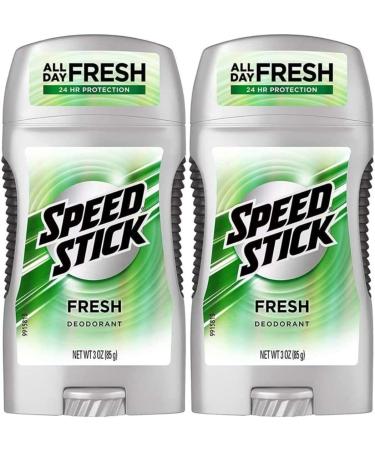 Speed Stick Fresh Deodorant 3 oz (Pack of 2) - Long-lasting Protection - Buy Online on GoSupps.com