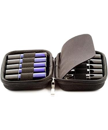 10 Cas De Bouteille D'emplacement Protect Pour Les Rouleaux 10ml Huiles Essentielles Bouteille Sac De Rangement De La Bouteille De Voyage Transportant L'organisateur Titulaire Du Maquill(Color:noir) - Buy Online on GoSupps.com