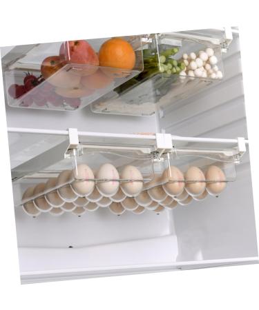 LABRIMP Fridge Egg Drawer Drawer Egg Crisper Eggs Fridge Egg Holder for Refrigerator Egg Carrier Egg Rack Food re-usable - Buy Online on GoSupps.com