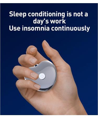 Handheld Microcurrent Sleep Aid Device | USB Charging | Anxiety Relief & Insomnia Therapy | Deep Relaxation Tool (Black) - Buy Online on GoSupps.com