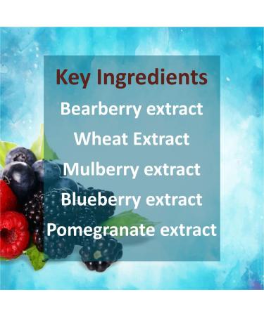 Buy d ve herbes Plant-Based Alpha Arbutin Face Serum | Bearberry Wheat Mulberry Blueberry & Pomegranate - 30ml + Free Vitamin E Oil 10ml for Glowing Skin - Buy Online on GoSupps.com