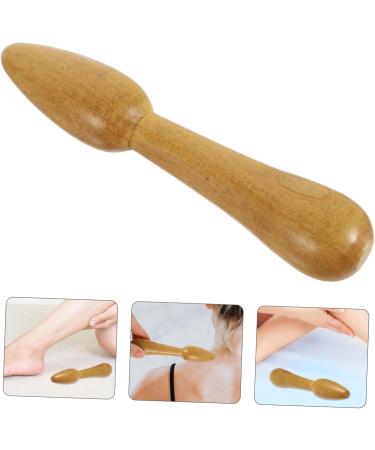 Frcolor Traditional IASTM Massage Tools - Wood Pumpkin Shape Deep Tissue Roller & Acupuncture Rod - International Shipping Available - Buy Online on GoSupps.com