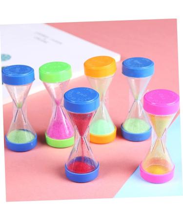 Buy HOMSFOU 100 STK Mini-Sand Timer - Colorful Hourglass for Students & Classroom | 5-Pack 6.7x2.8cm - Perfect for Learning & Play - Buy Online on GoSupps.com