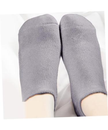 POPETPOP 1 Pair Gel Socks for Foot Care Foot Care Gel Sock Spa Gel Socks Foot Treatment Socks Pedicure Socks Gel Lined Socks Women Gel Socks Hydrating Socks Women's Gloves Polyester Aldult - Buy Online on GoSupps.com