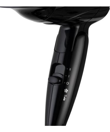 Buy Braun Satin Hair 1 Style&Go Hair Dryer HD130 - Foldable Travel Hair Dryer with Styling Nozzle Black - Fast International Shipping - Buy Online on GoSupps.com