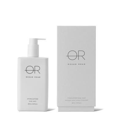 OCEAN ROAD White Body Wash 13.5 fl oz - Immerse Yourself in Pure Refreshment with this Luxurious Cleansing Experience Leaving Your Skin Silky Smooth and Revitalized