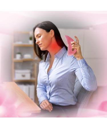 Luandi Gua Sha Massager - Gua Sha Body Tool with Handle for Face Back Legs & Neck Relief | International Shipping - Buy Online on GoSupps.com