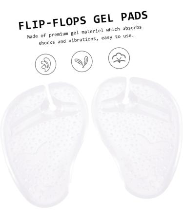 FOMIYES 6 Pairs Forefoot Pad Pinch Stickers - Black Gel Cushions for Flip-Flops & Sandals | Ultimate Toe Protector Insoles for Women & Girls - Buy Online on GoSupps.com