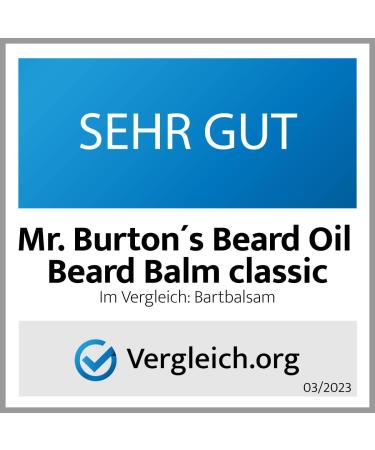 Mr. Burton's Beard Balm Classic 60g - Made in Germany | Nourishing Argan Oil for Soft Stylish Beards International Shipping Available - Buy Online on GoSupps.com