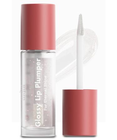 UNPA Bubi Bubi Glossy Lip Plumper Eternal Shine | Sprakly Korean Lip Gloss for Girls | Lip Plumper Gloss Korean Makeup | Lip Moisturizer for Very Dry Lips Korean Lip Care Glitter Gloss Lip Shine - Buy Online on GoSupps.com