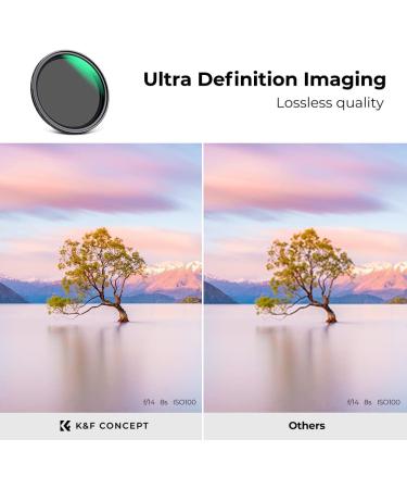 K&F Concept 67mm Magnetic Variable ND Filter Kit | ND2-ND32 (1-5 Stops) | Adjustable Neutral Density Filter with 28 Coatings & Waterproof Design - Buy Online on GoSupps.com