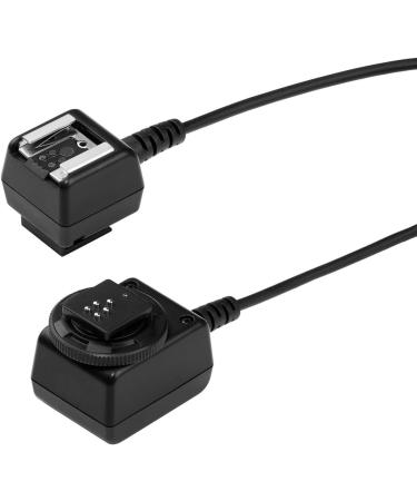 Movo Photo FC100C 33-Foot Heavy-Duty E-TTL Off-Camera Flash Shoe Cord for Canon EOS - OC-E3 Replacement with Bonus Neat Strap - Buy Online on GoSupps.com