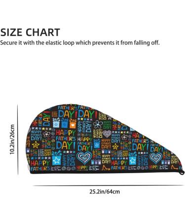 Hair Towel Wrap & Turban - Fast Drying Hair Towel with Button | Perfect Gift for Father s Day - Buy Online on GoSupps.com