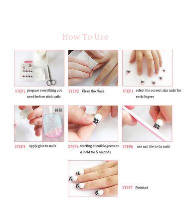 3D Rhinestone Pink Coffin Fake Nails Medium Length - Glossy Ballerina False Nails for Women | 24PCS - Buy Online on GoSupps.com