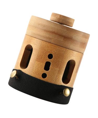Faruta Moxa Stick Brenner Moxibusion Box Halter Bambus Moxa Box Moxa Strip Mugwort Portable Healing Box Moxibusion Sticks for Moxa Moxibustion Wermholz Artemisia Acupuncture