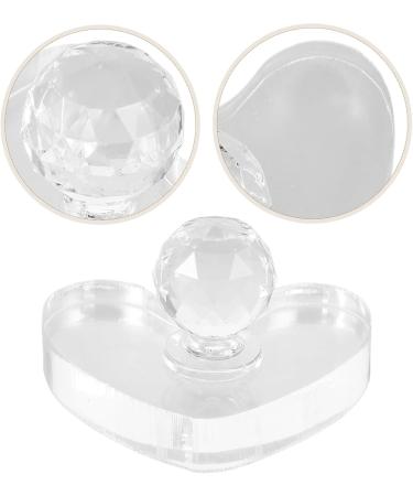 POPETPOP Tampon de Pressage pour Fard Paupi res Outil de Maquillage pour Blush Applicateur de Poudre Press e Forme de C ur - Buy Online on GoSupps.com
