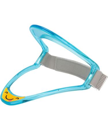JLASDR neck protection neck support corrector collar adjustable correct correct neck support collar for the home office (color: Blu)