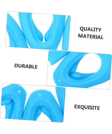 FRCOLOR Ear Protectors 5 Pairs dye earmuffs Coloring Ear Protector ear cover for coloring Silica gel Ear Protection Earmuff ear muffs Dyeing Earmuffs Hair Salon Ear 8x5cm As Shown - Buy Online on GoSupps.com