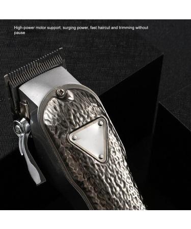 Hair Clippers - All-Metal Electric Clipper with LCD Display for Men | Professional Salon Quality Shaving Tool - Silver - Buy Online on GoSupps.com