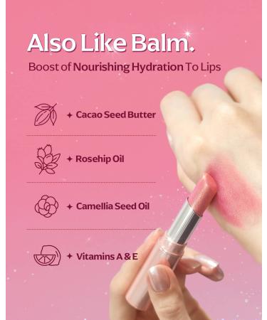 AMTS Glitter Lip Balm Stick | Pearl Shimmer | Tinted Hydration for Dry Cracked Lips - Aurora Lights - Buy Online on GoSupps.com