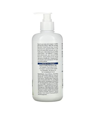 Kiss My Face Goat Milk Lotion Eucalyptus Lemongrass 16 fl oz - Moisturizing Hand & Body Care - Buy Online on GoSupps.com
