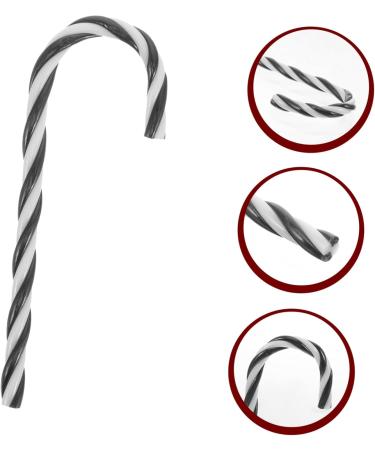 HOLIDYOYO 10pcs Candy Cane Set Canes for Tree Lollipops Large Candy Canes Edible Crutch Christmas Gold Plastic 12.00X4.50X0.70CM - Buy Online on GoSupps.com