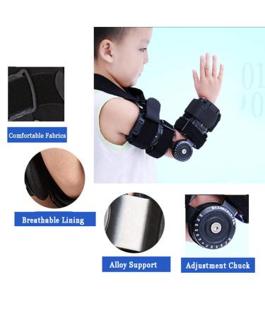 Child Hinged Elbow Brace - Elbow Support for Arthritis Relief Tendonitis & Sports Injury Recovery - International Shipping Available - Buy Online on GoSupps.com