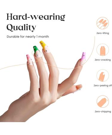 Beetles Gel Nail Polish 12 Colors Builder Nail Gel Set - 5 in 1 Extension & Strengthener Gel Kit - Buy Online on GoSupps.com