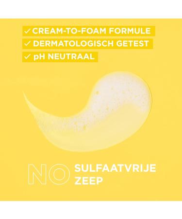  Garnier Garnier SkinActive Vitamin C Radiance Booster Cleanser Gel - 250 ml - Buy Online on GoSupps.com