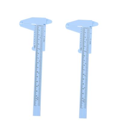 POPETPOP 2pcs Eyebrow Ruler Specialty Tools Eyebrow Measuring Ruler Multifunction Vernier Caliper Miss Major