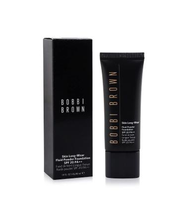 Bobbi Brown Skin Long-Wear Fluid Powder Foundation in Porcelain - Mattifying Formula for Flawless Finish - Buy Online on GoSupps.com