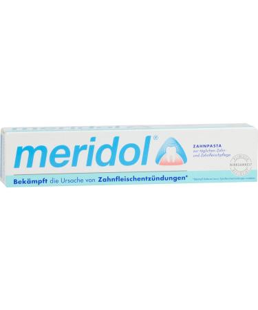 Buy Meridol Gencives Irrit es Dentifrice 75 ml - Best International Shipping for Gum Care - Buy Online on GoSupps.com