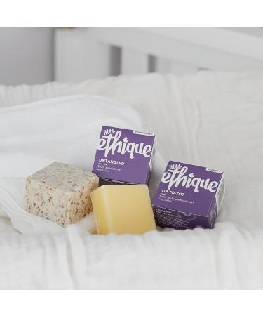 Ethique Untangled Detangling Solid Conditioner Bar for Baby & Kids - Sulfate-Free, Plastic-Free, Vegan, Cruelty-Free - Eco-Friendly - 2.12 oz - Buy Online on GoSupps.com